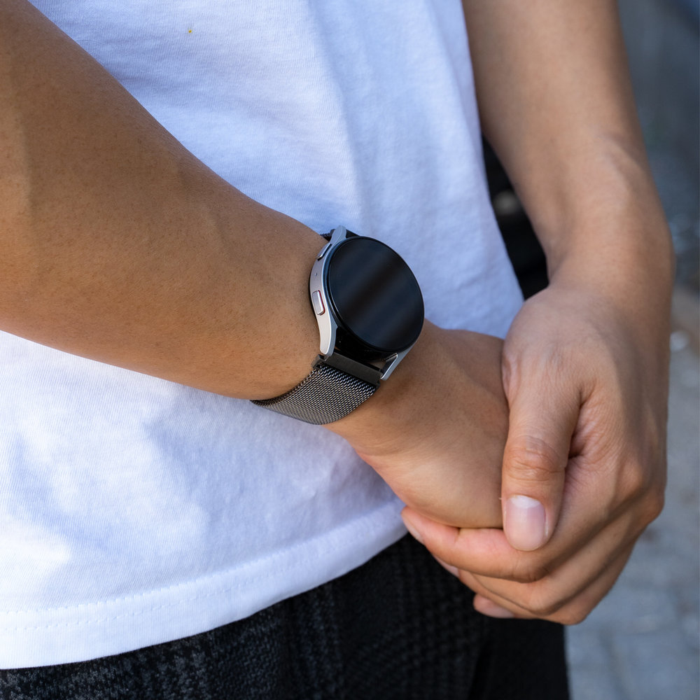 Strap-it Strap-it Correa milanesa Garmin Vivoactive 4 - 45mm - negro Strap-it Strap-it Correa milanesa Garmin Vivoactive 4 - 45mm - negro