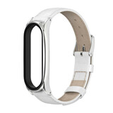 Strap-it Correa cuero Xiaomi Mi Band 5 (blanco) Strap-it Correa cuero Xiaomi Mi Band 5 (blanco)