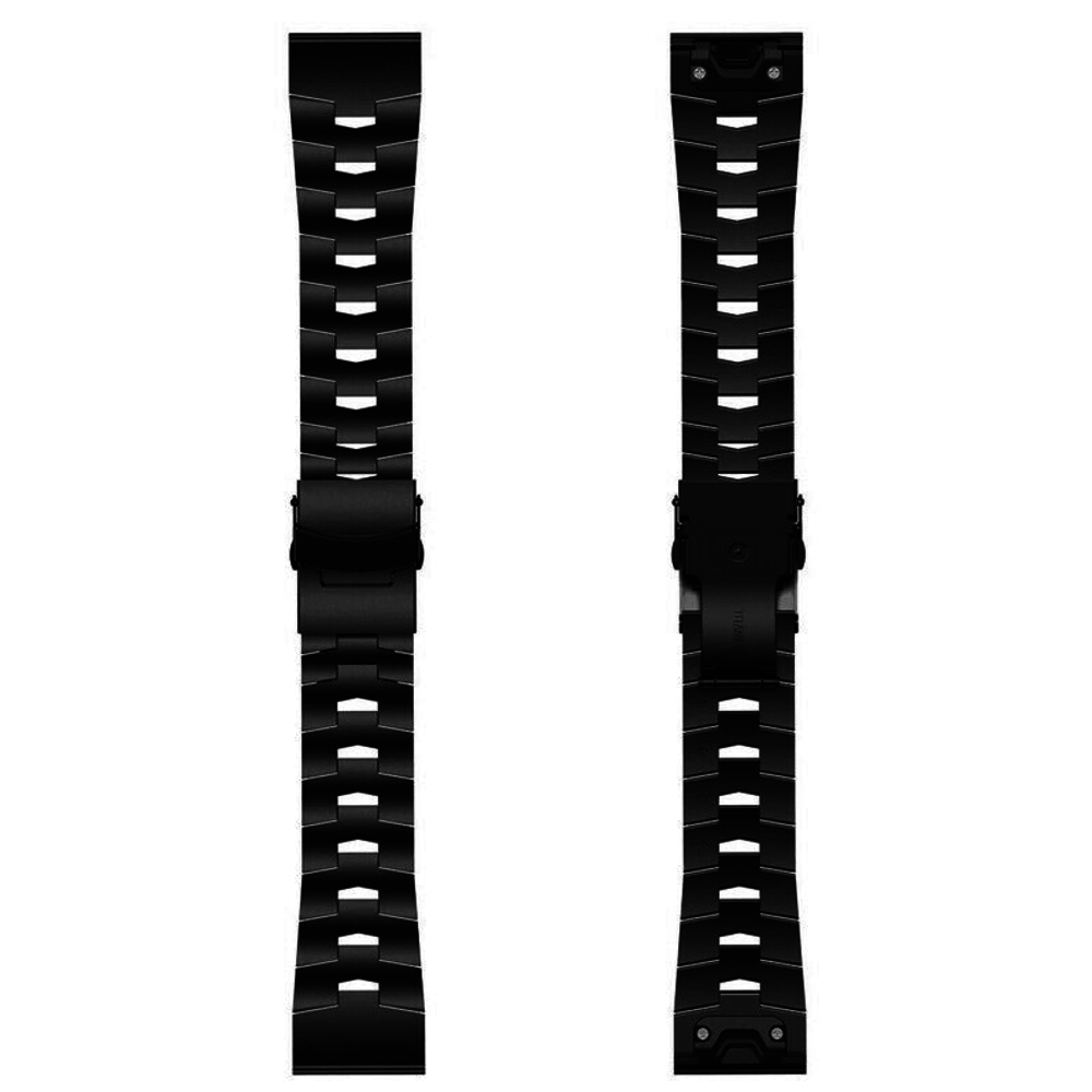 Strap-it Strap-it Correa titanio Garmin Fenix 5x/6x (negro) Strap-it Strap-it Correa titanio Garmin Fenix 5x/6x (negro)