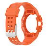 Strap-it Strap-it Correa silicona con marco Samsung Galaxy Watch 4 40mm (naranja) Strap-it Strap-it Correa silicona con marco Samsung Galaxy Watch 4 40mm (naranja)