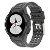 Strap-it Strap-it Correa silicona con marco Samsung Galaxy Watch 4 44mm (negro transparente) Strap-it Strap-it Correa silicona con marco Samsung Galaxy Watch 4 44mm (negro transparente)