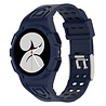 Strap-it Strap-it Correa silicona con marco Samsung Galaxy Watch 4 44mm (azul oscuro) Strap-it Strap-it Correa silicona con marco Samsung Galaxy Watch 4 44mm (azul oscuro)