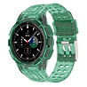 Strap-it Strap-it Correa silicona con marco Samsung Galaxy Watch 4 Classic 46mm (verde transparente) Strap-it Strap-it Correa silicona con marco Samsung Galaxy Watch 4 Classic 46mm (verde transparente)
