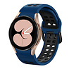 Strap-it Strap-it Correa cuedrada deportiva Samsung Galaxy Watch 4 40mm (azul oscuro/negro) Strap-it Strap-it Correa cuedrada deportiva Samsung Galaxy Watch 4 40mm (azul oscuro/negro)