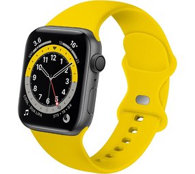 Strap-it Correa silicona Apple Watch (amarilla)