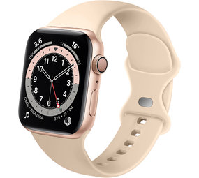 Strap-it Correa silicona Apple Watch (rosa arena)