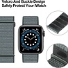Strap-it Strap-it Correa nylon con hebilla Apple Watch (gris-verde) Strap-it Strap-it Correa nylon con hebilla Apple Watch (gris-verde)
