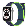 Strap-it Strap-it Correa nylon con hebilla Apple Watch (azul oscuro/lima) Strap-it Strap-it Correa nylon con hebilla Apple Watch (azul oscuro/lima)