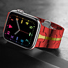 Strap-it Strap-it Correa hierro acero Apple Watch (rojo/dorado) Strap-it Strap-it Correa hierro acero Apple Watch (rojo/dorado)