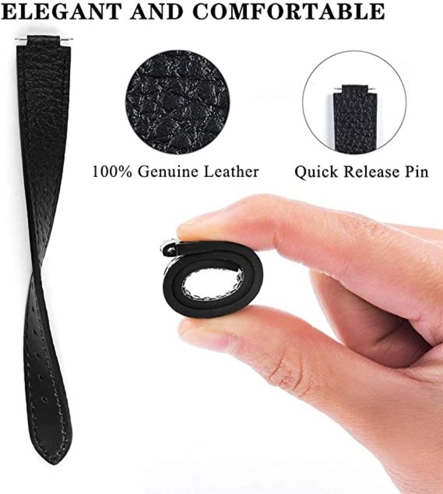 Strap-it Strap-it Correa cuero Fitbit Inspire 3 (negro) Strap-it Strap-it Correa cuero Fitbit Inspire 3 (negro)