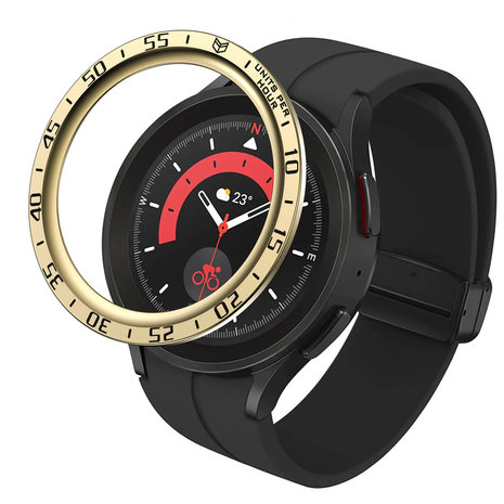 Samsung Galaxy Watch 5 Pro bisel anillo tiempo (oro retro) 