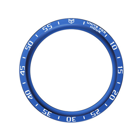 Strap-it Strap-it Samsung Galaxy Watch 5 Pro bisel anillo tiempo (azul) Strap-it Strap-it Samsung Galaxy Watch 5 Pro bisel anillo tiempo (azul)