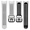 Strap-it Strap-it Correa cuadrada deportiva Samsung Galaxy Watch 4 44mm (blanco/negro) Strap-it Strap-it Correa cuadrada deportiva Samsung Galaxy Watch 4 44mm (blanco/negro)