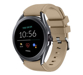 Strap-it Correa silicona Fossil Gen 5e 44mm (beige)