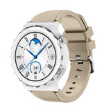 Strap-it Correa silicona Huawei Watch GT 3 Pro 43mm (beige)
