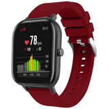 Strap-it Correa silicona Xiaomi Amazfit GTS (burdeos)