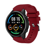 Strap-it Correa silicona Xiaomi Mi Watch (burdeos)