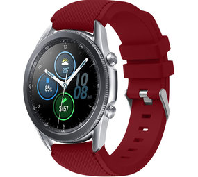 Strap-it Correa silicona Samsung Galaxy Watch 3 45mm (burdeos)