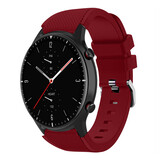 Strap-it Correa silicona Amazfit GTR 2 (burdeos)