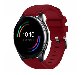 Strap-it Correa silicona OnePlus Watch (burdeos)