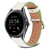 Strap-it Strap-it Correa cuero Fossil Gen 5e 44mm (blanco y verde) Strap-it Strap-it Correa cuero Fossil Gen 5e 44mm (blanco y verde)