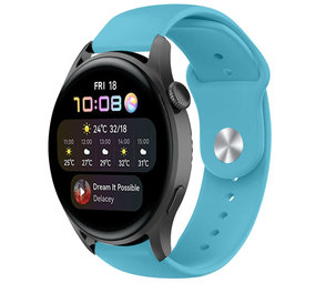 Strap-it Correa deportiva Huawei Watch 3 (Pro) (azul claro) Strap-it Correa deportiva Huawei Watch 3 (Pro) (azul claro)