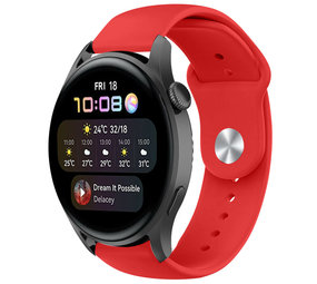 Strap-it Correa deportiva Huawei Watch 3 (Pro) (roja) Strap-it Correa deportiva Huawei Watch 3 (Pro) (roja)