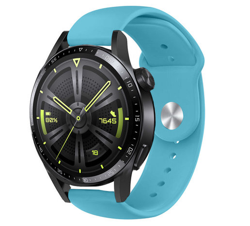 Strap-it Strap-it Correa deportiva Huawei Watch GT 3 46mm (azul claro) Strap-it Strap-it Correa deportiva Huawei Watch GT 3 46mm (azul claro)