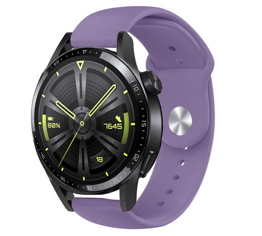 Strap-it Strap-it Correa deportiva Huawei Watch GT 3 46mm (violeta claro) Strap-it Strap-it Correa deportiva Huawei Watch GT 3 46mm (violeta claro)