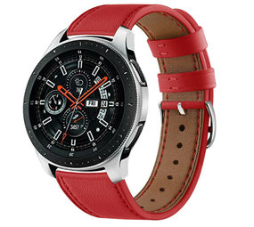 Strap-it Correa cuero Samsung Galaxy Watch 46mm (rojo) Strap-it Correa cuero Samsung Galaxy Watch 46mm (rojo)