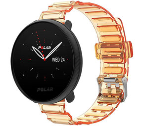 Strap-it Correa cristal Polar Ignite 2 (naranja transparente) Strap-it Correa cristal Polar Ignite 2 (naranja transparente)