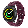 Strap-it Strap-it Correa silicona estampada Samsung Gear Sport (burdeos) Strap-it Strap-it Correa silicona estampada Samsung Gear Sport (burdeos)