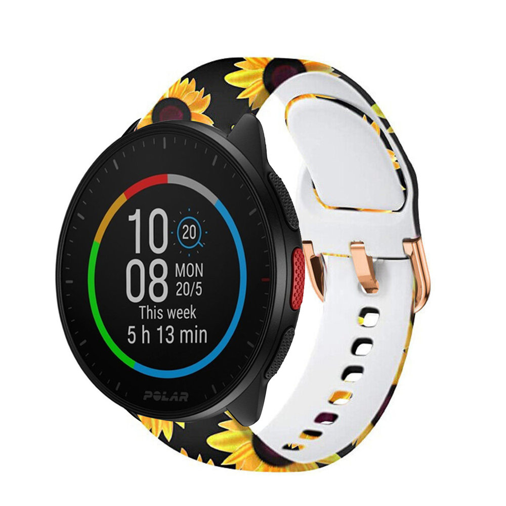 Strap-it Strap-it Correa Sunny Flower Polar Pacer Strap-it Strap-it Correa Sunny Flower Polar Pacer