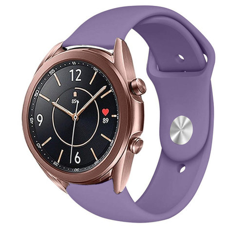 Strap-it Strap-it Correa deportiva Samsung Galaxy Watch 3 41mm (morado claro) Strap-it Strap-it Correa deportiva Samsung Galaxy Watch 3 41mm (morado claro)