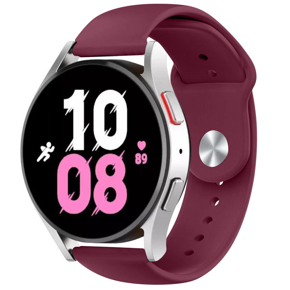 Strap-it Strap-it Correa deportiva Samsung Galaxy Watch 5 44mm (burdeos) Strap-it Strap-it Correa deportiva Samsung Galaxy Watch 5 44mm (burdeos)