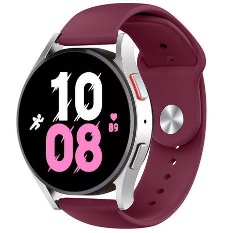 Strap-it Strap-it Correa deportiva Samsung Galaxy Watch 5 44mm (burdeos) Strap-it Strap-it Correa deportiva Samsung Galaxy Watch 5 44mm (burdeos)