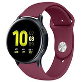 Strap-it Correa deportiva Samsung Galaxy Watch Active (burdeos) Strap-it Correa deportiva Samsung Galaxy Watch Active (burdeos)