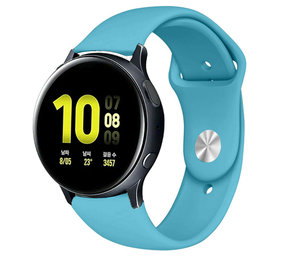 Strap-it Correa deportiva Samsung Galaxy Watch Active (azul claro) Strap-it Correa deportiva Samsung Galaxy Watch Active (azul claro)