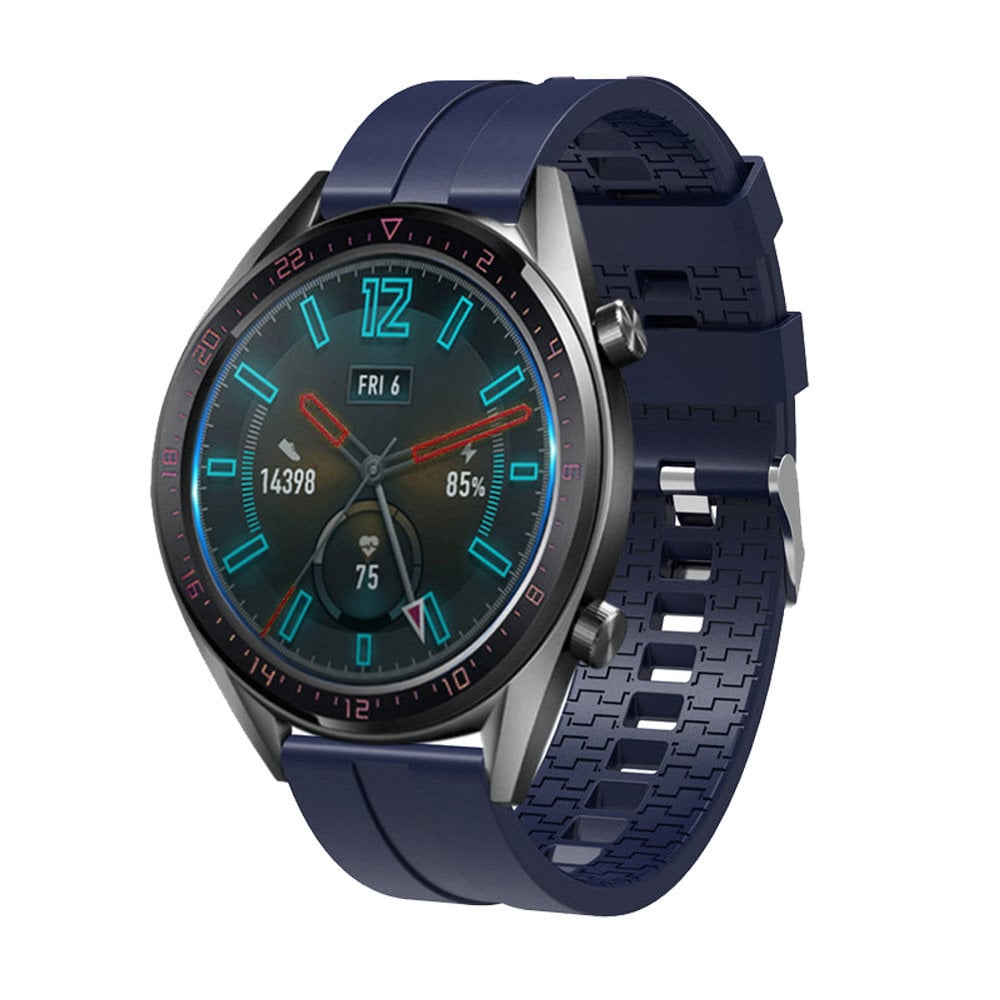Strap-it Strap-it Correa silicona extrema Huawei Watch GT (azul oscuro)