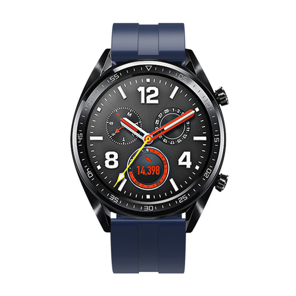 Strap-it Strap-it Correa silicona extrema Huawei Watch GT (azul oscuro)