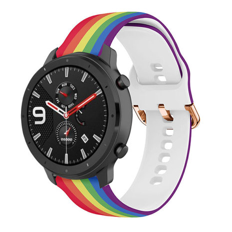 Strap-it Strap-it Correa Taste the Rainbow Xiaomi Amazfit GTR 42mm Strap-it Strap-it Correa Taste the Rainbow Xiaomi Amazfit GTR 42mm