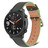 Strap-it Strap-it Correa cuero Xiaomi Amazfit GTR (negro-verde) Strap-it Strap-it Correa cuero Xiaomi Amazfit GTR (negro-verde)