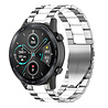 Strap-it Strap-it Correa acero Honor Magic Watch 2 (plata/blanco) Strap-it Strap-it Correa acero Honor Magic Watch 2 (plata/blanco)