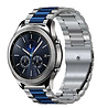 Strap-it Strap-it Correa acero Samsung Gear S3 (plata/azul) Strap-it Strap-it Correa acero Samsung Gear S3 (plata/azul)