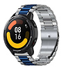 Strap-it Strap-it Correa acero Xiaomi Watch S1 (plata/azul) Strap-it Strap-it Correa acero Xiaomi Watch S1 (plata/azul)