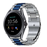 Strap-it Strap-it Correa acero Fossil Gen 5e 44mm (plata/azul) Strap-it Strap-it Correa acero Fossil Gen 5e 44mm (plata/azul)