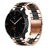 Strap-it Strap-it Correa acero Amazfit GTR 2 (oro rosa/negro) Strap-it Strap-it Correa acero Amazfit GTR 2 (oro rosa/negro)