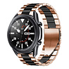 Strap-it Strap-it Correa acero Samsung Galaxy Watch 3 45mm (oro rosa/negro) Strap-it Strap-it Correa acero Samsung Galaxy Watch 3 45mm (oro rosa/negro)