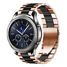 Strap-it Strap-it Correa acero Samsung Gear S3 (oro rosa/negro) Strap-it Strap-it Correa acero Samsung Gear S3 (oro rosa/negro)