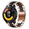 Strap-it Strap-it Correa acero Xiaomi Watch S1 (oro rosa/negro) Strap-it Strap-it Correa acero Xiaomi Watch S1 (oro rosa/negro)